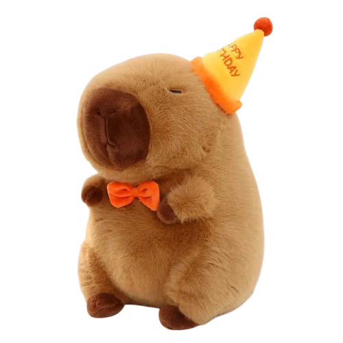 Happy Birthday Capybara 30cm Plush