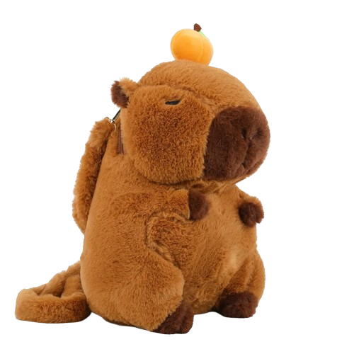 Capybara Plushie Backpack