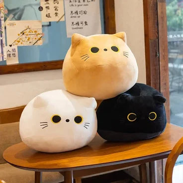 3 Colors - Soft Big Fluffy Cat Pillow Plushies (Fundraise)