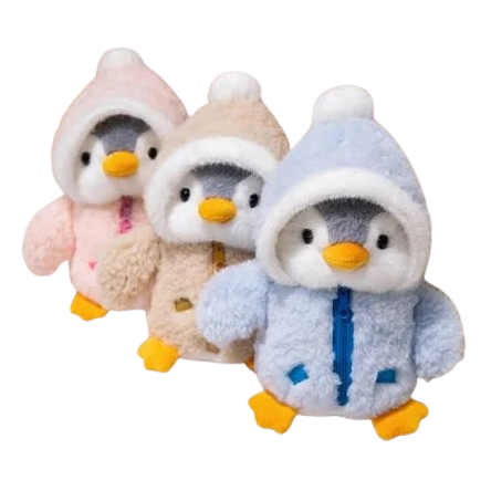 Cute Penguin Plush Toy Baby Comforting Sleep Doll